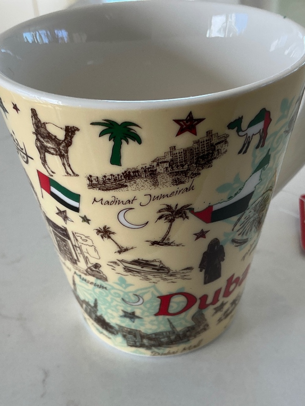 Dubai Mug 12 oz White